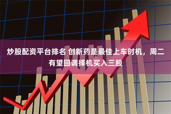 炒股配资平台排名 创新药是最佳上车时机，周二有望回调择机买入三股